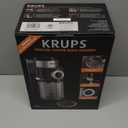 KRUPS Precision Burr Coffee Grinder: 12 Settings, 8 oz Capacity for Drip, French Press, Espresso, Pour Over, Cold Brew - Stainless Steel, 110W, Auto-Stop, Easy Clean - Coffee Grinders for Home Use