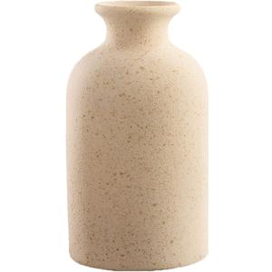 Dry Flower Vases, Ceramic Vase, Living Room Decoration,Flower Arrangement Decoration Shooting Props (Large, Yellow)