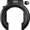 AXA Imenso XL Ring Bike Lock, Heavy-Duty Keyed Retractable Rear Wheel Frame Lock with 92 mm (3.6") Extra-Large Opening for Wide Tires, High Security Anti-Theft Protection for E-Bikes and City Bikes