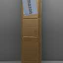 Uxcell Aluminum Alloy Air Vents, 800 x 50mm / 31.5 x 2" Rectangle Louvered Ventilation Grille Cover with Mounting Screws for Door Cabinet Wardrobe, Matt Black