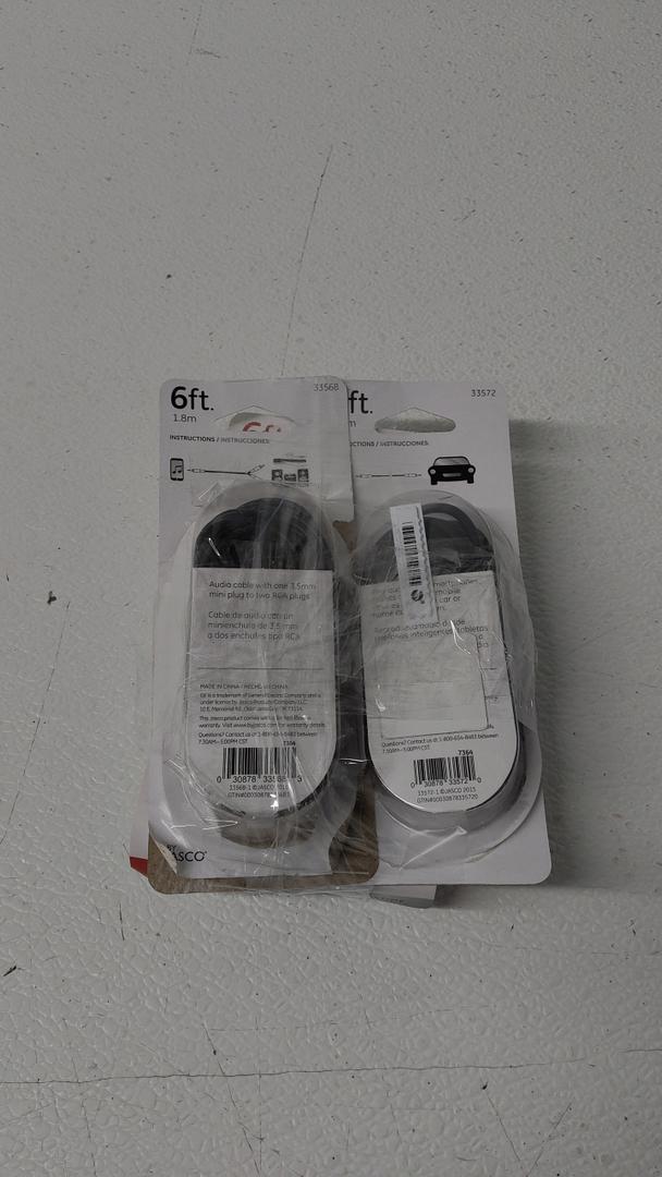 Cable Set of 3 Mix 6 FT