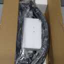 Dicasser Firewood Rack Outdoor and Indoor Firewood Storage, 24 INCH Double Coated Fire Wood Organizer, Waterproof Rustproof Stable Log Holder and Fireplace Decor, Black