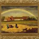 FOLKOR Solid Wood 16x20 Classical Canvas Frame, Gallery Ready Style, Gold