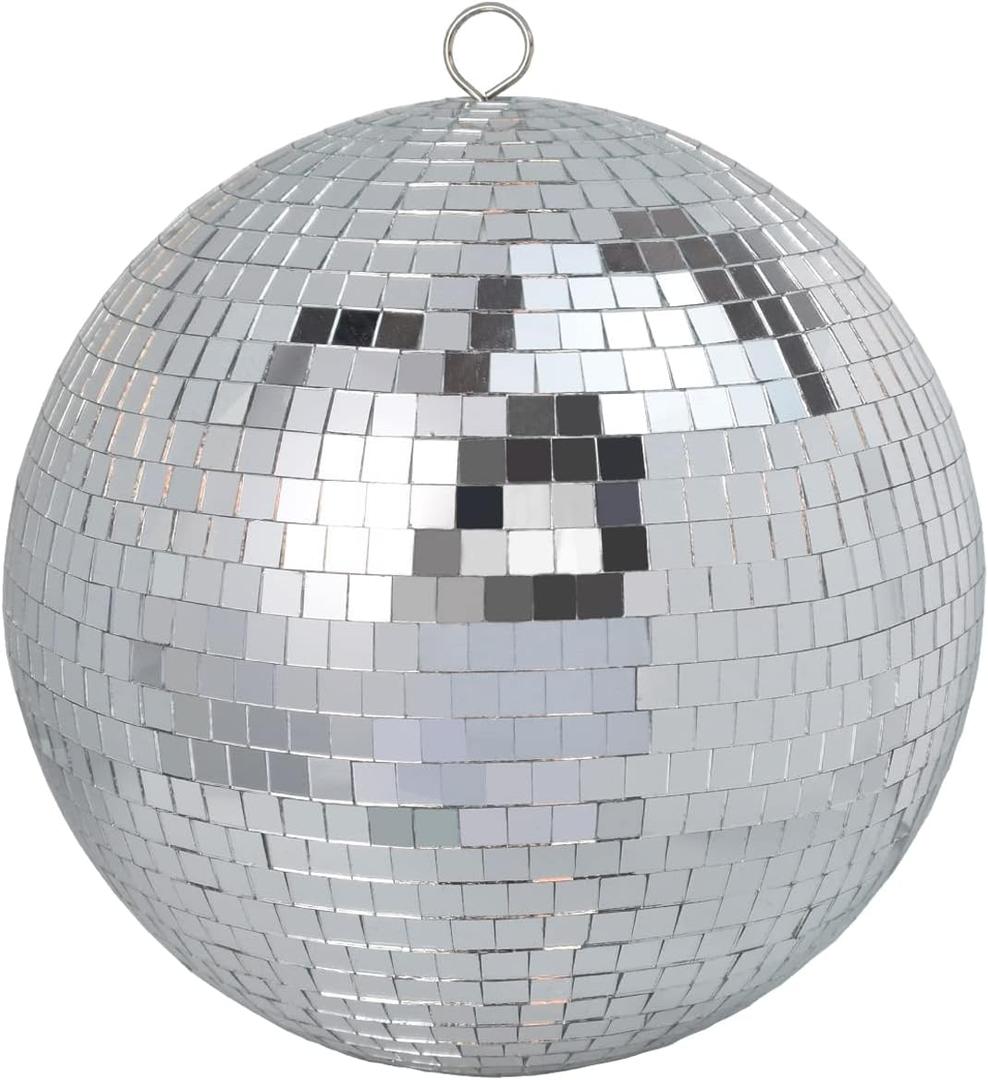 10" Mirror Disco Ball Great for a Party or Dj Light Effect Christmas