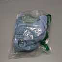 Winter Warm Dog Jacket for Small Medium Dogs Cats Cold Weather Coats with Harness Paded Dogs Fleece Vest Waterproof Windproof Dog Snow Jacket Pet Puppy Clothes (Light Blue,M)