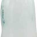 Deco 79 Recycled Glass Handmade Decorative Vase Spanish Bottleneck Centerpiece Vase, Flower Vase for Home Decoration 13" x 13" x 29", Blue