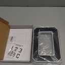 ISUNMEA 9 Inch Solar Lighted House Numbers for Outside, Light Up Waterproof LED Address Numbers Signs for Houses, Large Personalized Illuminated Exterior Modern House Numbers Light (0-Black, 9IN)