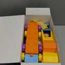 BOLZRA Farm Animals Train Set for Toddlers 2 3 4 Years Old, Counting, Matching, Sorting Montessori Learning Toy with 11 Finger Puppets,Keys,Barns, Educational Christmas Birthday Gift for Kids