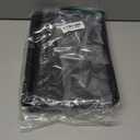 Lifewit Silverware Drawer Organizer, Expandable Utensil Tray for Kitchen, BPA Free Flatware and Cutlery Holder, Adjustable Plastic Storage for Spoons Forks Knives, 8.5-14 x 12", Black