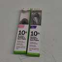 CellCandis Set of 2 (For Apple 8-pin and For USB C to USB)10 ft