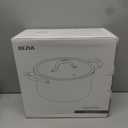 12 Quart Nonstick Stock Pot with Lid, BEZIA Fully-Clad 3-Ply Stainless Steel Pots, Induction Soup Pot with Lid, Kitchen Cooking Pots with Silicone Handle, for All Cooktops, Free of PTFE/PFOA/PFOS