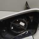 Left Driver White Side Mirror Compatible with Nissan Altima 2013-2018 Sedan Power Glass/Non-Folding/Non-Heated Door Mirrors Outside Rear View Mirror Replace# 963023TH0A