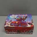 Christmas Reindeer Antlers Car Decoration Kit, LED Lights Nose Vehicle with Jingle Bells Rudolph, Auto Holiday Accessories for SUV Van Truck Decor Multicolor