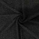 Women's Formal Evening Gowns Elegant Sparkly One Shoulder Maxi Dresses Sexy Long Sleeve High Split Party Long Dress (Black, M)