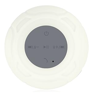 Waterproof Bluetooth Shower Speaker Portable Wireless Water-Resistant Speaker Suction Cup,Built-in Mic Gifts for Kids Speakerphone for iPhone Phone Tablet Bathroom Kitchen