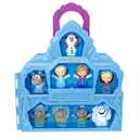 Fisher-Price Little People Toddler Toy Disney Frozen Carry Along Castle Case Playset with Figures for Pretend Play Kids Ages 18+ Months​