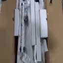 VVENACE 48" Electric Standing Desk Adjustable Height, Ergonomic Sit Stand Computer Desk for Home Office, Sturdy Motorized Workstation with Memory Controller & Timer, White