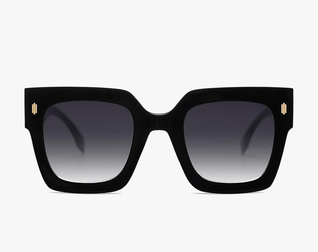 SOJOS Vintage Oversized Square Sunglasses for Women,Retro Womens Luxury Big Large Sun Glasses UV400 SJ2194