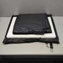 Dog Car Seat Cover for Back Seat Anti Scratch Waterproof, Back Seat Extender for Dogs with Door Protection, Hard Bottom Holds 400LBS, Dog Hammock for Car, SUV, Truck, Crew Cab Universal 54" x 59"