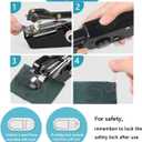 2 x Handheld Sewing Machine for Beginners,Mini Sewing Machine for Adults Quick Stitching with Sewing Kits Suitable for Home,Travel,DIY (Black)