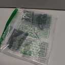 NSBELL 6PCS Beads Hair Combs Magic Elastic Hair Clips Stretchy Hair Comb Double Clips for Women Girls Hair Accessory