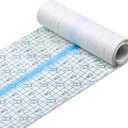 Transparent Dressing Adhesive Bandage Waterproof Bandage Clear Adhesive Bandages Stretch Tape for Tattoos Swimming(8 x 197 Inch)