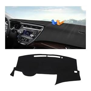 Autorder Dashboard Cover Mat for Toyota Avalon 2013-2018 Accessories Dash Cover Upgrade Flannel Dash Mat Sunshade Glare UV Rays Protector