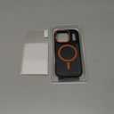 BENTOBEN Magnetic for iPhone 17 Pro Max Case 2025 [Compatible with Magsafe] [Military-Grade Protection] Matte Women Men Anti-Slip Shockproof Bumper Phone Cases for 17 Pro Max 6.9", Cosmic Orange/Black