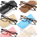 NOVIVON 6 Pack Reading Glasses for Women, Reading glasses men, Blue Light Blocking Readers, Computer eye glasses, Cheaters,+2.25
