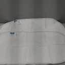 TILLYOU Waterproof Changing Pad Liners 6 Pack, 100% Cotton Reusable Cloth Diaper Liners, White