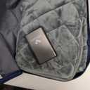 ZonLi Z-Walk Battery Operated Heated Blanket,Rechargeable 12v Portable Heated Blanket with 3 Heating Levels,Includes 20000mAh Power Bank,for Camping,Car,Stadium,Outdoors(Black)