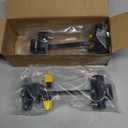 Rear Door Check Stopper Hinge Driver & Passenger Side Compatible with RAM ProMaster City 2015 2016 2017 2018 2019 2020 2021 2022 Truck Cargo Van Replaces 68336142AA