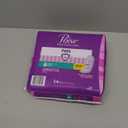 Poise Incontinence & Postpartum Pads for Bladder Leaks, 3 Drop Light Absorbency, Regular Length, 54 Count