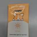 Tubasion 2-Pack Dog Lights for Night Walking, Upgraded 8 Modes Rechargeable Dog Collar Lights for Nighttime Clip On, IPX6 Waterproof and Silicone Band Safety Lights for Dog Collars