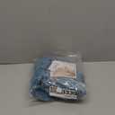 stretchable blue waffle-knit slipcover, Blue Size 30x21 inches
