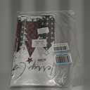 WovWeave 3 Pack Christmas Table Cloth Disposable Christmas Tree Tablecloth Buffalo Plaid Xmas Snowflake Plastic Table Cover Xmas Table Cloth for Xmas Holiday Party Picnic Dinner Decor,54x108inch