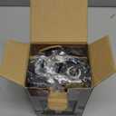 Electric Salt and Pepper Grinder Set (2 Pack), One Hand Adjustable Coarseness, Battery Powered with Stand, Seasoning Tools for Kitchen BBQ