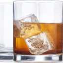 US Acrylic Classic Clear Plastic Reusable Drinking Glasses (Set of 6) 12oz Rocks Cups | BPA-Free Tumblers, Made in USA | Top-Rack Dishwasher Safe