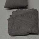 Coberllus Newborn Photography Props Blanket Stretch Knitted Twist Wrap & Posing Pad Prop for Baby Boys Girls Photo Shoot Set (Gray)