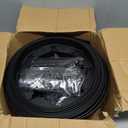 Gardzen 1.5" x 100' Landscape Edging Kit, Garden Edging Coil Comes with 120 Pcs Spikes, No Dig Lawn Border