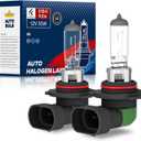 9006 HB4 Halogen Headlight Bulb, 12V 55W Standard Halogen Light Bulb, 3800K, 4000 Lumens, High Brightness Headlight Bulb, Head Light Bulbs for Car,Headlight Bulbs Low Beam, Pack of 2