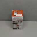 Hamilton Beach Custom Grind Electric Coffee Grinder for 4-14 Cups, One-Press Hand-Free Operation with Auto Shutoff, Removable Grinding Bowl For Easy Pour and Clean, Stainless Steel (80406)