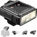 VILTROX Spark Z3 TTL On-Camera Flash for Sony, GN16 Mini Camera Flash Speedlite with 26W Output, 7-Step Manual Flash Control, 1s Fast Recycle, 650 Full-Power Flashes, Softbox Included (Gray)