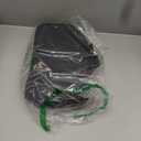 efluky Slim Laundry Basket, Narrow Laundry Hamper with Handles, Collapsible Dirty Clothes Hamper, Tall Laundry Bin for Laundry Room, Dorm and Bedroom, 12.7 Gallons(48L) Black