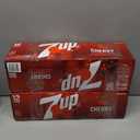 7UP Cherry Flavored Soda, 12 fl oz cans, 12 pack Pack Of 2