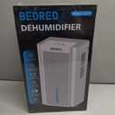 Dehumidifier, 95OZ Dehumidifier for Home 1000 Sq.Ft - Quiet with Auto Shut Off & Relaxing 7 Color Ambient Light,Ideal for Livingroom, Bedroom, Basement(White)