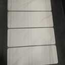 Large Stone Dish Drying Mats for Kitchen Counter, 24"(L)×16"(W) Collapsible Quick Dry Dish Drying Mat, Eco-Friendly Absorbent Diatomaceous Earth Mat for Dishes Bottles Cup【Marble pattern】