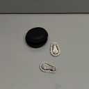 【2PCS】Fidget Spinners Toys for Adults & Teens  Metal Fidget Toy Bike Chain Fidget Sprocket Chain Fidgets Toy for Relief Anxiety ADHD Autism Cool Gadgets Desk Offices Gift Sensory Toy（Silver+Rainbow）