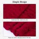 Aonal Womens Winter Scarf Cold Weather Thick Warm Cable Knit Wraps Chunky Large Soft Long Scarves