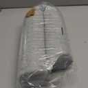 Dot&Dot Twist Memory Foam Travel Pillow for Airplanes - Travel Neck Pillow for Sleeping - Airplane Pillow for Neck Support, Chin, Lumbar and Leg - Adjustable, Bendable Neck Roll Pillow (Gray)